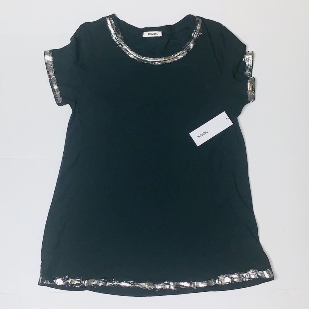 Black Crewneck Tee